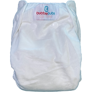 candie cloth nappy white back