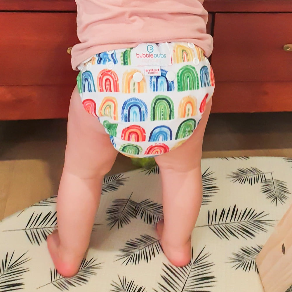 candie cloth nappy rainbow color