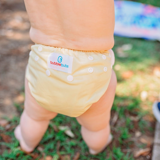 Candie | Complete Cloth Nappy | Lemondrop (PUL)
