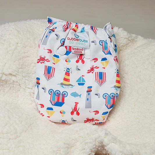 BoPeep | Newborn Cloth Nappy | Sebastian (PUL)