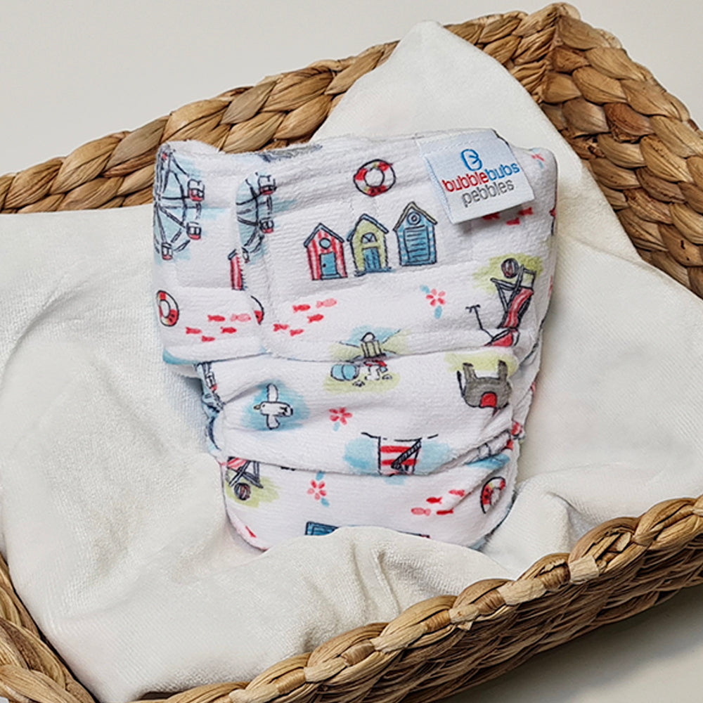 Pebbles | Newborn Cloth Nappy | Spartia (Minky)