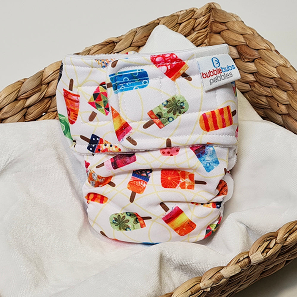 Pebbles | Newborn Cloth Nappy | Sweet Treats (PUL)