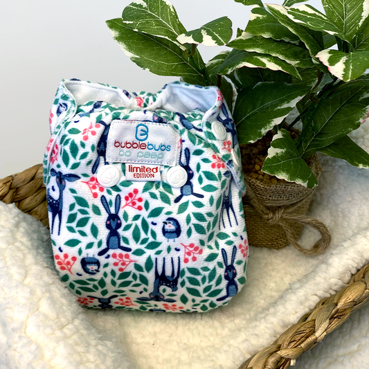 BoPeep | Newborn Cloth Nappy | Thumper (Minky)