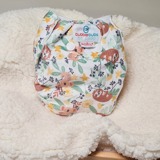 BoPeep | Newborn Cloth Nappy | Walkabout (Minky)