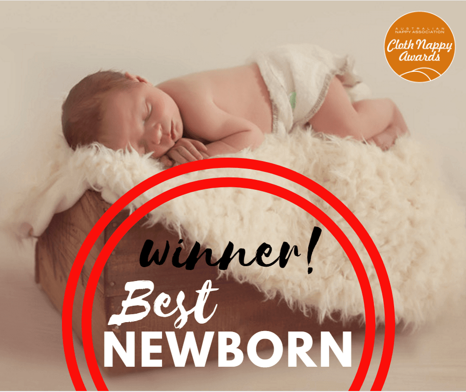 Bubblebubs Bambams - fitted newborn nappy, winner 2017 best newborn nappy