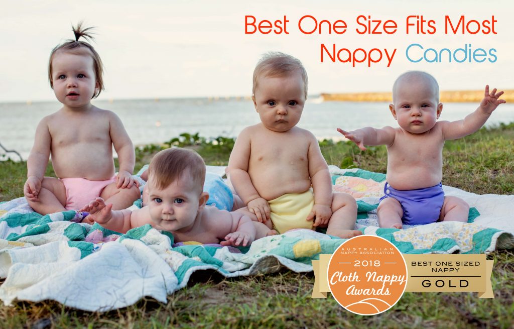 Best one size fits most cloth nappy Bubblebubs Candies