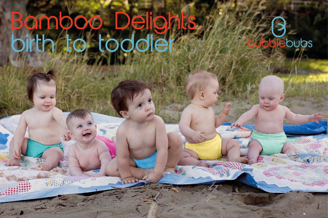 How Bamboo Delights grow from newborn to toddler
