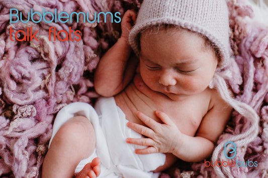 Bubblemums talk flat cloth nappies