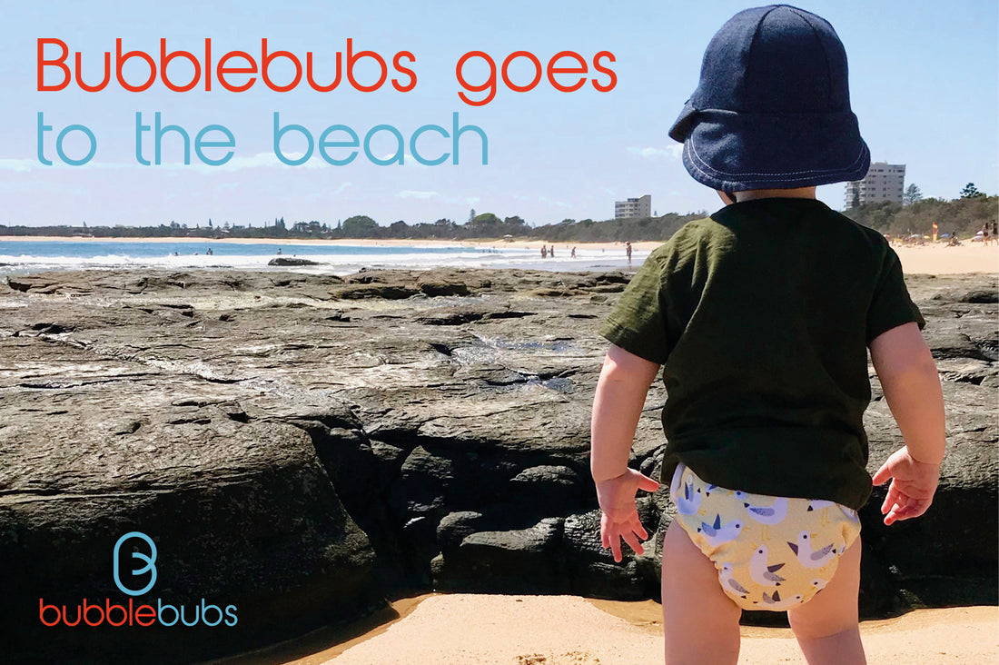 Bubblebubs goes to the beach