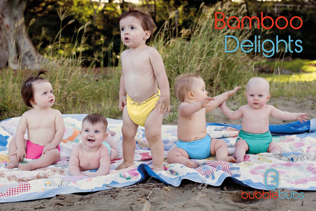 Bamboo Delights, the perfect night nappy
