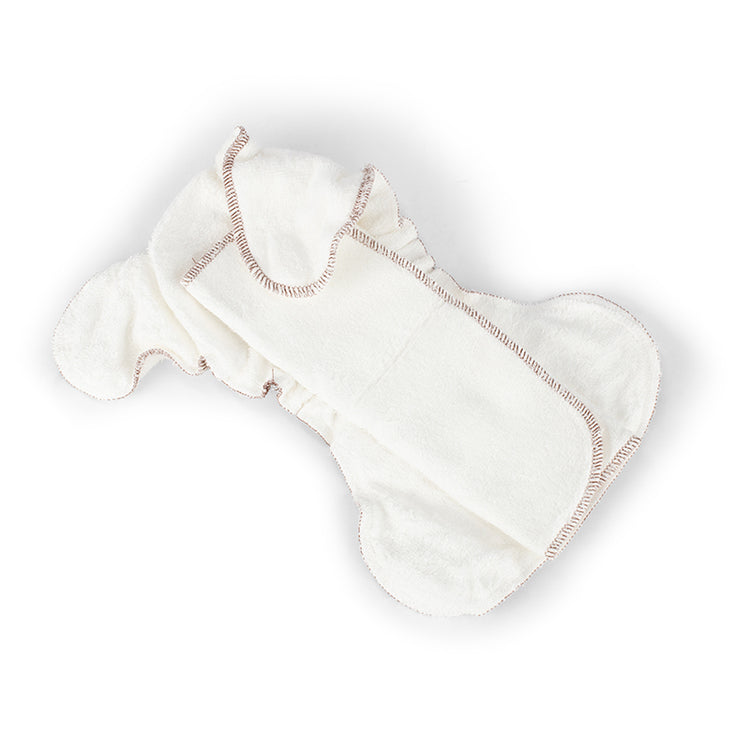 how a bambam newborn cloth nappy goes together