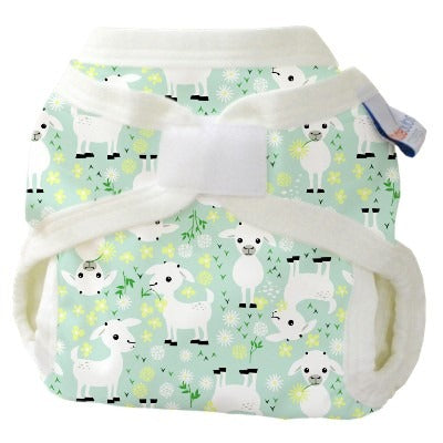 Two Bambams | Fitted Cloth Nappy With Cover & Snappi