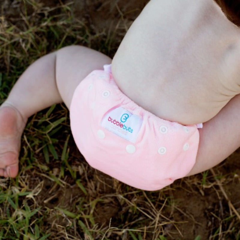 Candie | Complete Cloth Nappy | Cotton Candy (Minky)