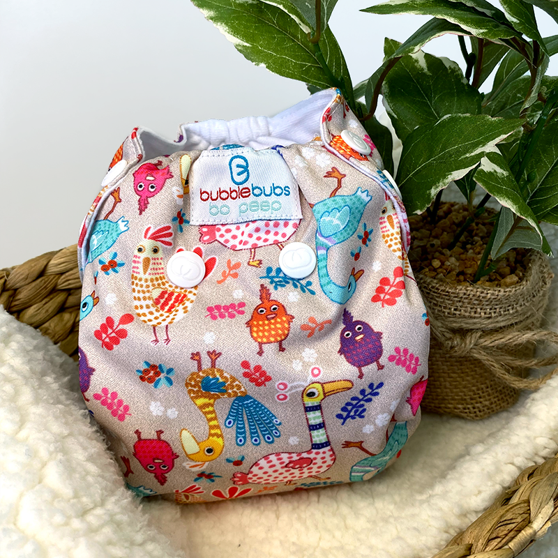 BoPeep | Newborn Cloth Nappy | Dixie Chicks (PUL)