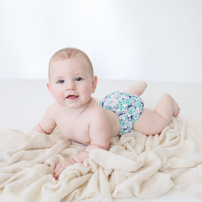 BoPeep | Newborn Cloth Nappy | Thumper (Minky)