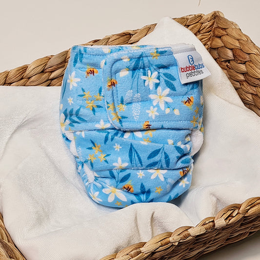 Pebbles | Newborn Cloth Nappy | Freyja (Minky)