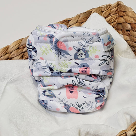 Pebbles | Newborn Cloth Nappy | Hook (PUL)