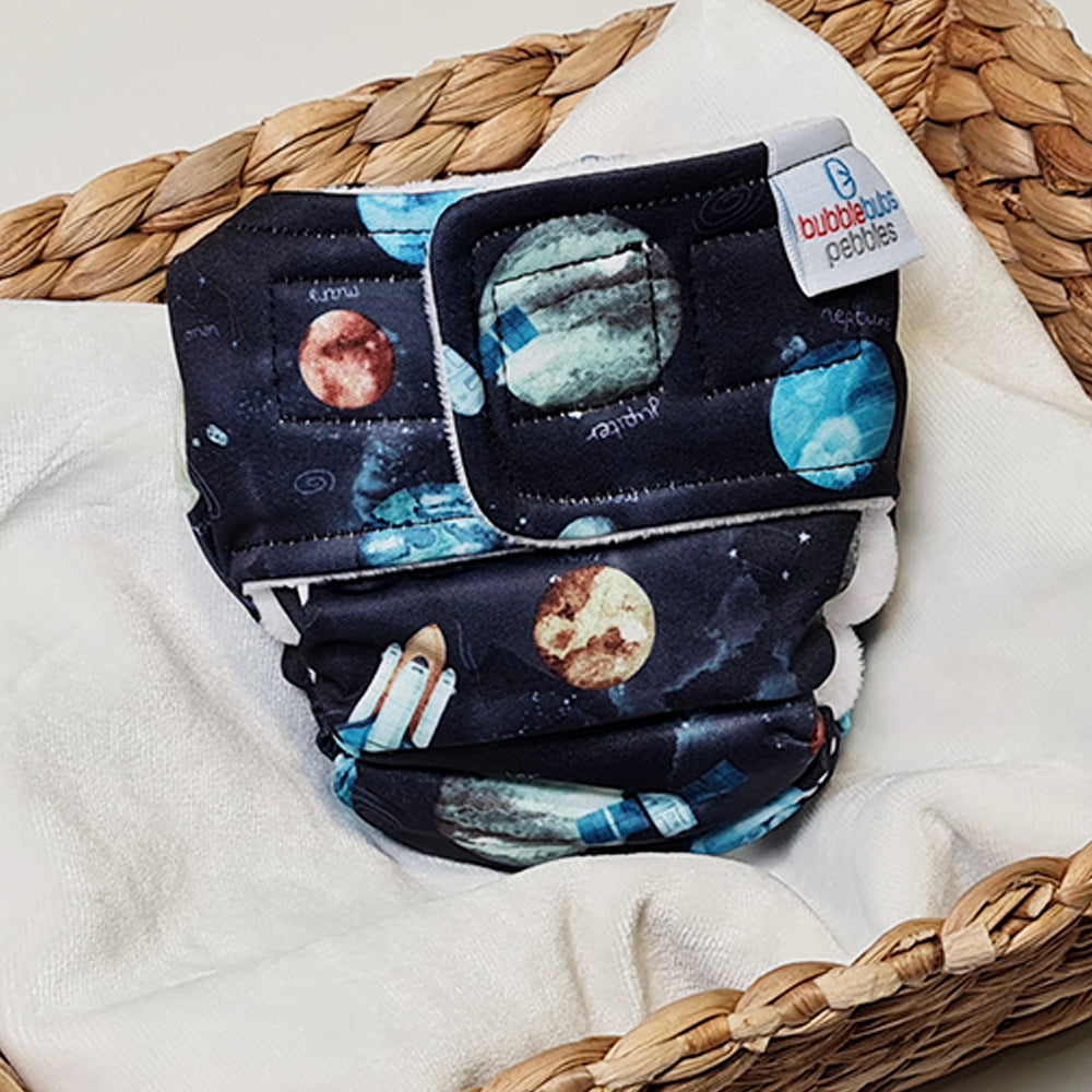 Pebbles | Newborn Cloth Nappy | Hubble (PUL)