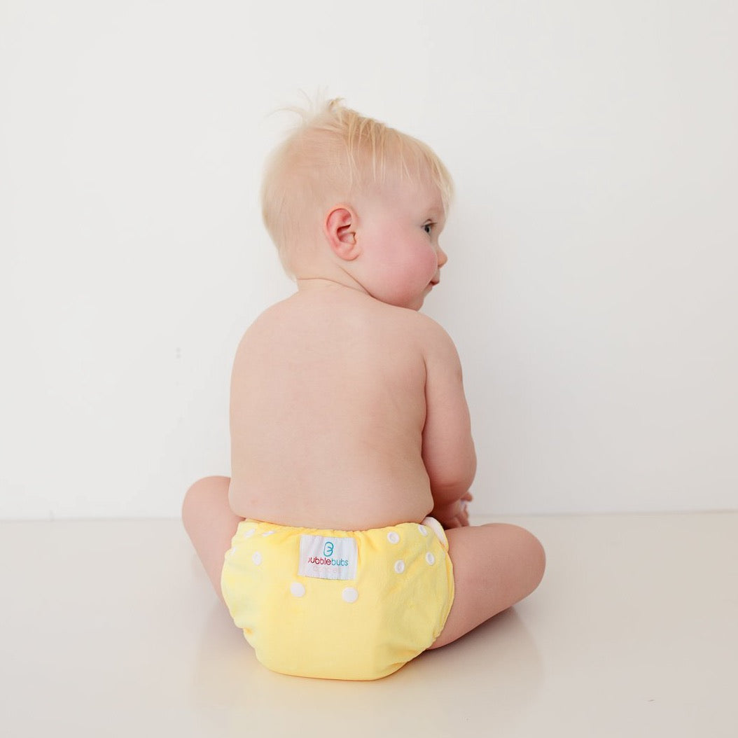 Candie | Complete Cloth Nappy | Banana (Minky)