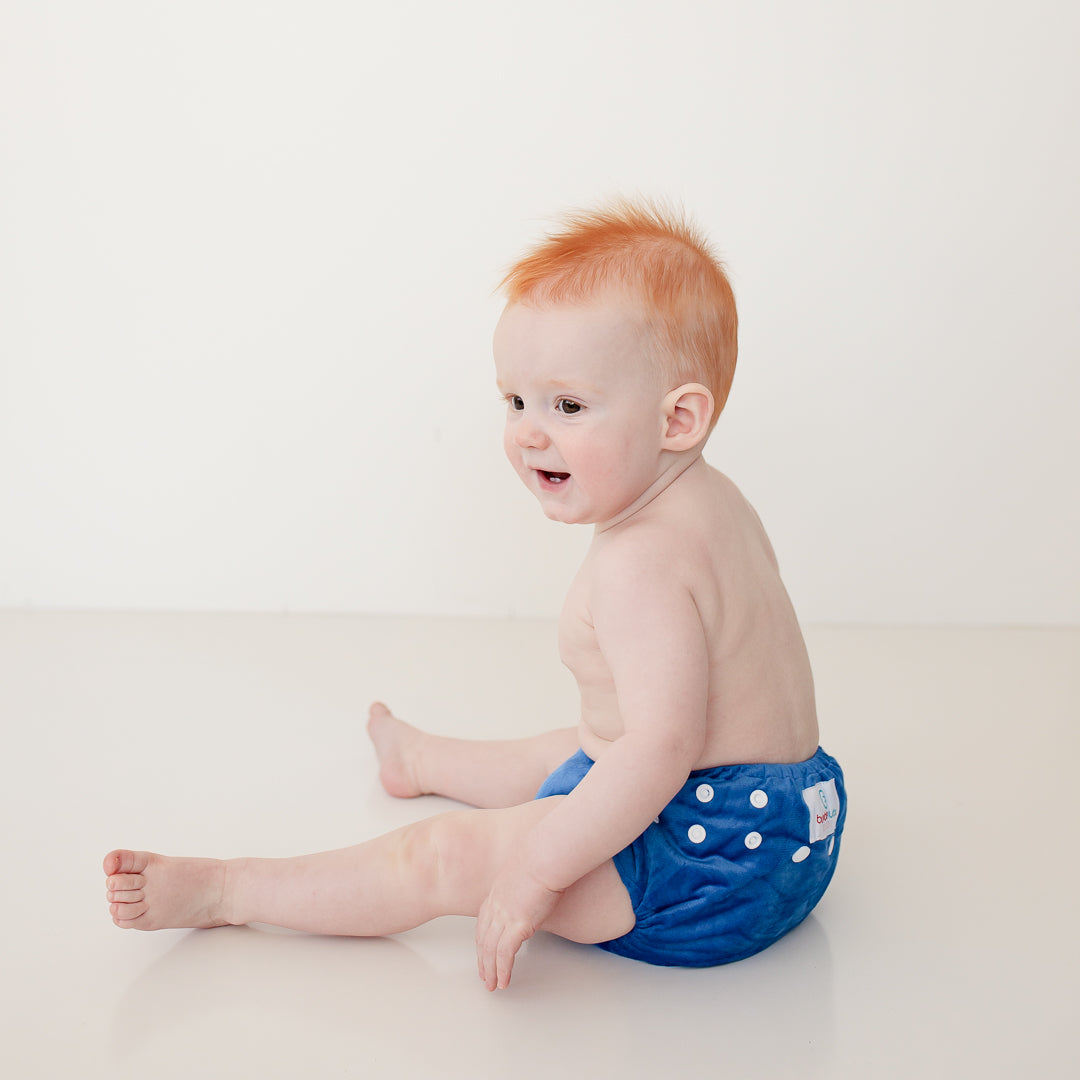 Candie | Complete Cloth Nappy | Blueberry Sour (Minky)