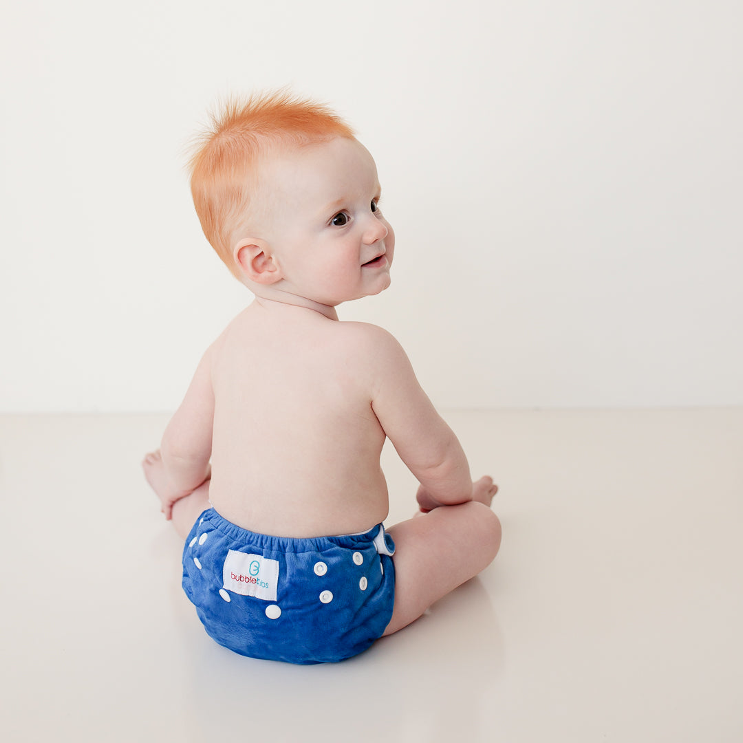 Candie | Complete Cloth Nappy | Blueberry Sour (Minky)