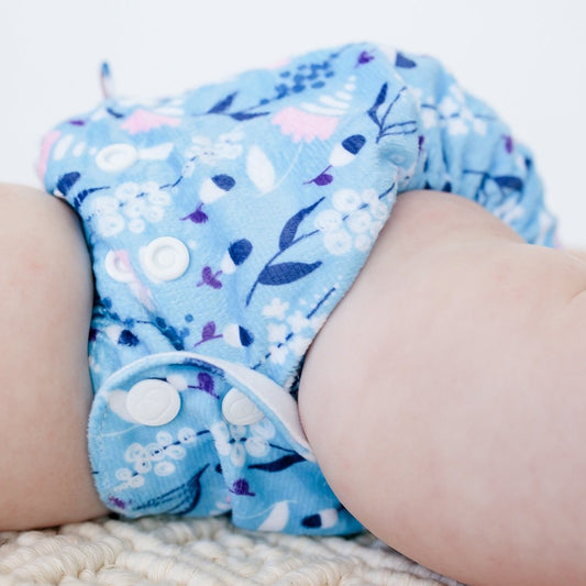 BoPeep | Newborn Cloth Nappy | Campanula