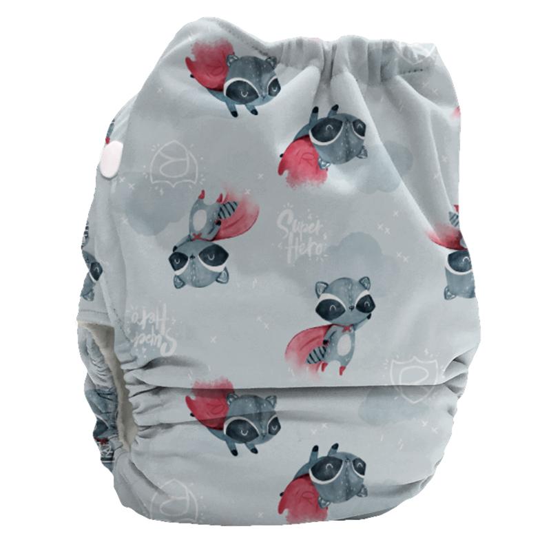Candie | Complete Cloth Nappy | Rocket (Minky)
