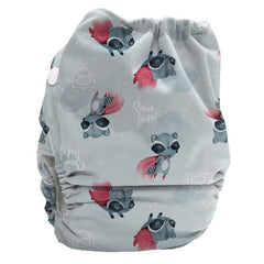 Candie | Complete Cloth Nappy | Rocket (Minky)