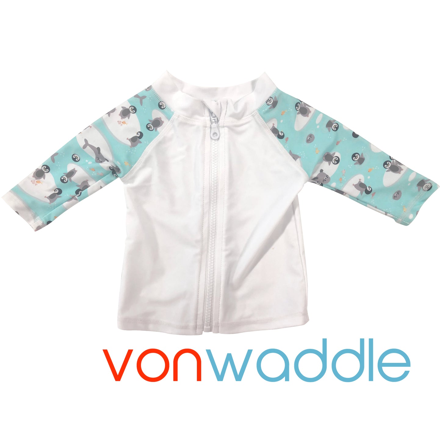 Droplet | Long Sleeved Rash Vest | Von Waddle