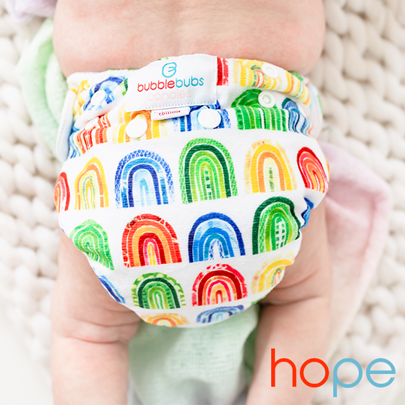 Candie | Complete Cloth Nappy | Hope (Minky)