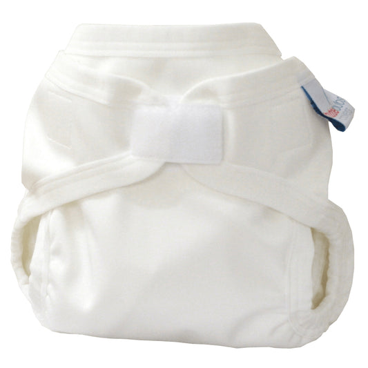 Nappy Cover | Double Gusseted | White (PUL)